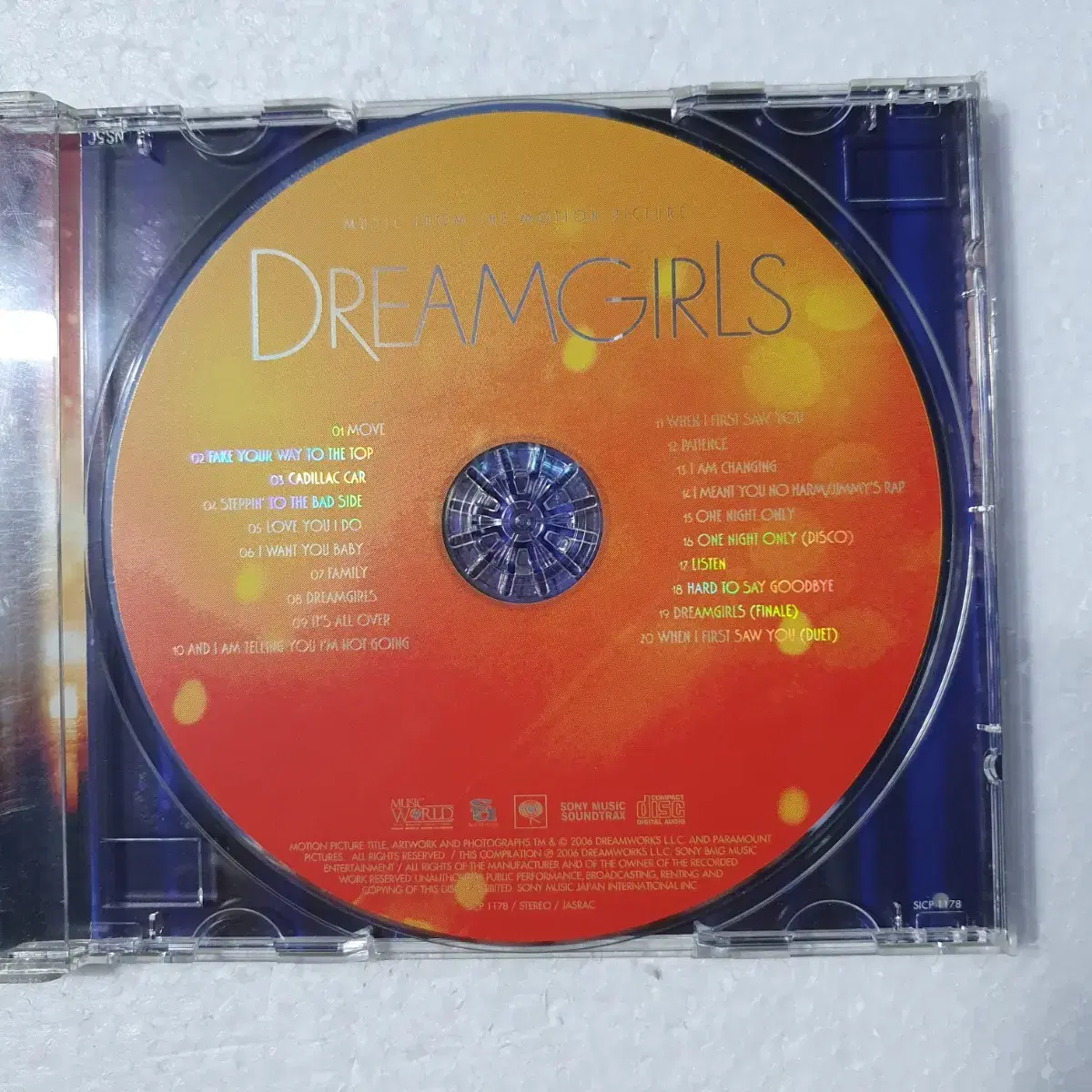 Dreamgirls 드림걸즈 OST 일본 CD 중고