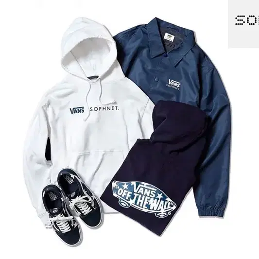 소프넷 반스 SOPHNET VANS STAR CLASSIC HOODY