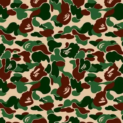 BAPE 베이프 황계 샤크 퍼스트카모 후드