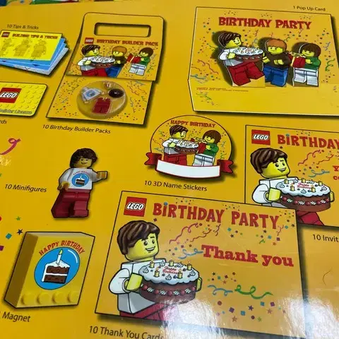 레고 852998 Birthday Party Kit (박스만 개봉,무배)