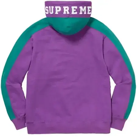 SUPREME 슈프림 패널드 후드 바이올렛