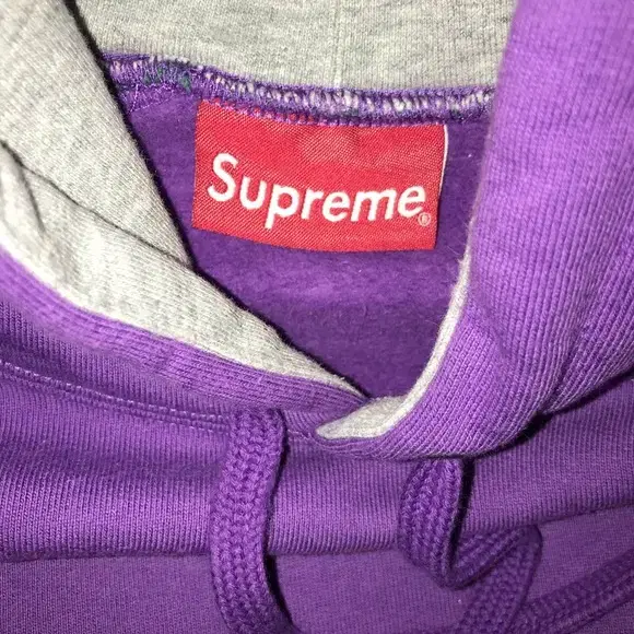 SUPREME 슈프림 패널드 후드 바이올렛