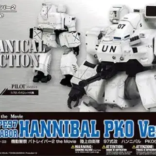 PATLABOR 1/72 HANNIBAL PKO .Ver