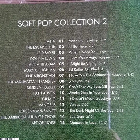 CD  SOFT POP COLLECTION 2