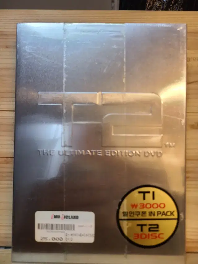 미개봉DVD 터미네이터2 UE 메탈커버.3disc특별판 (DTS-ES