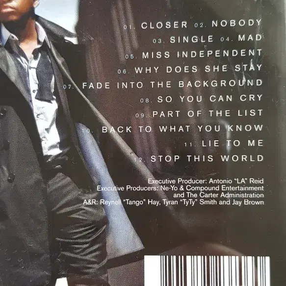 CD  NE-YO 니요 R&B