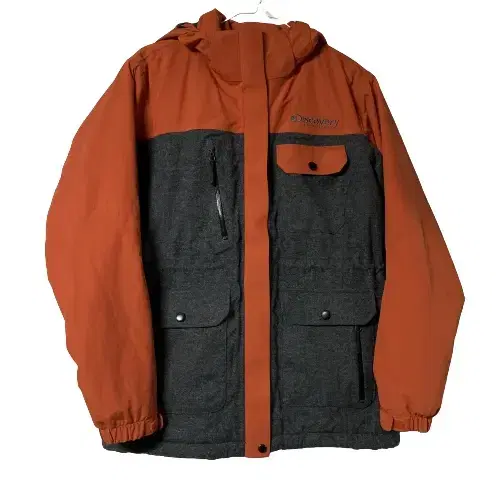 Discovery Padded Windbreaker Jacket Jumper 95 Orange