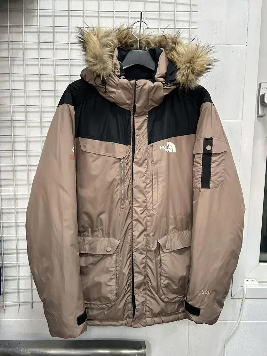 (The North Face) Men's Summit Raccoon Goose Down Parka XXL