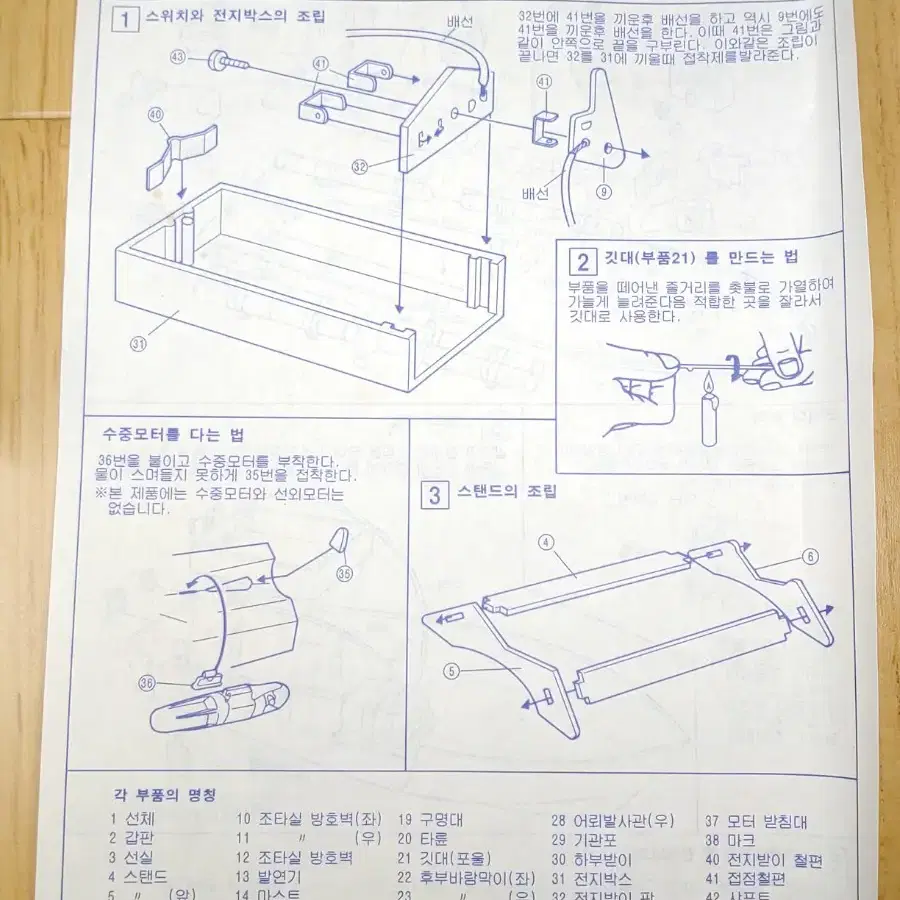 [합동상사] 모터동력 PT-109 U.S. 케네디 어뢰정