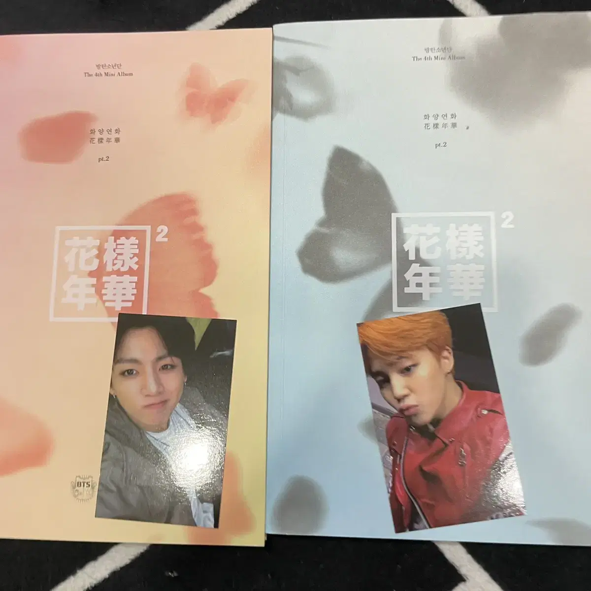 방탄소년단 화양연화pt1,2 앨범+포카