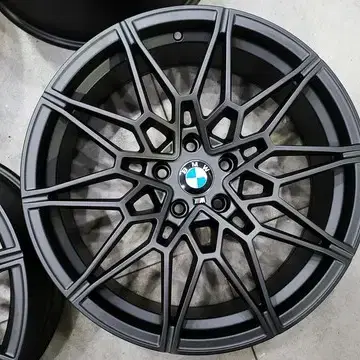 [독점] 19인치 BMW 뉴M3/M4 826M.st 무광블랙 신품휠