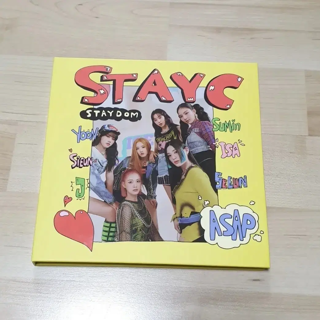 stayc 스테이씨 asap 에이쎕 앨범 전구성