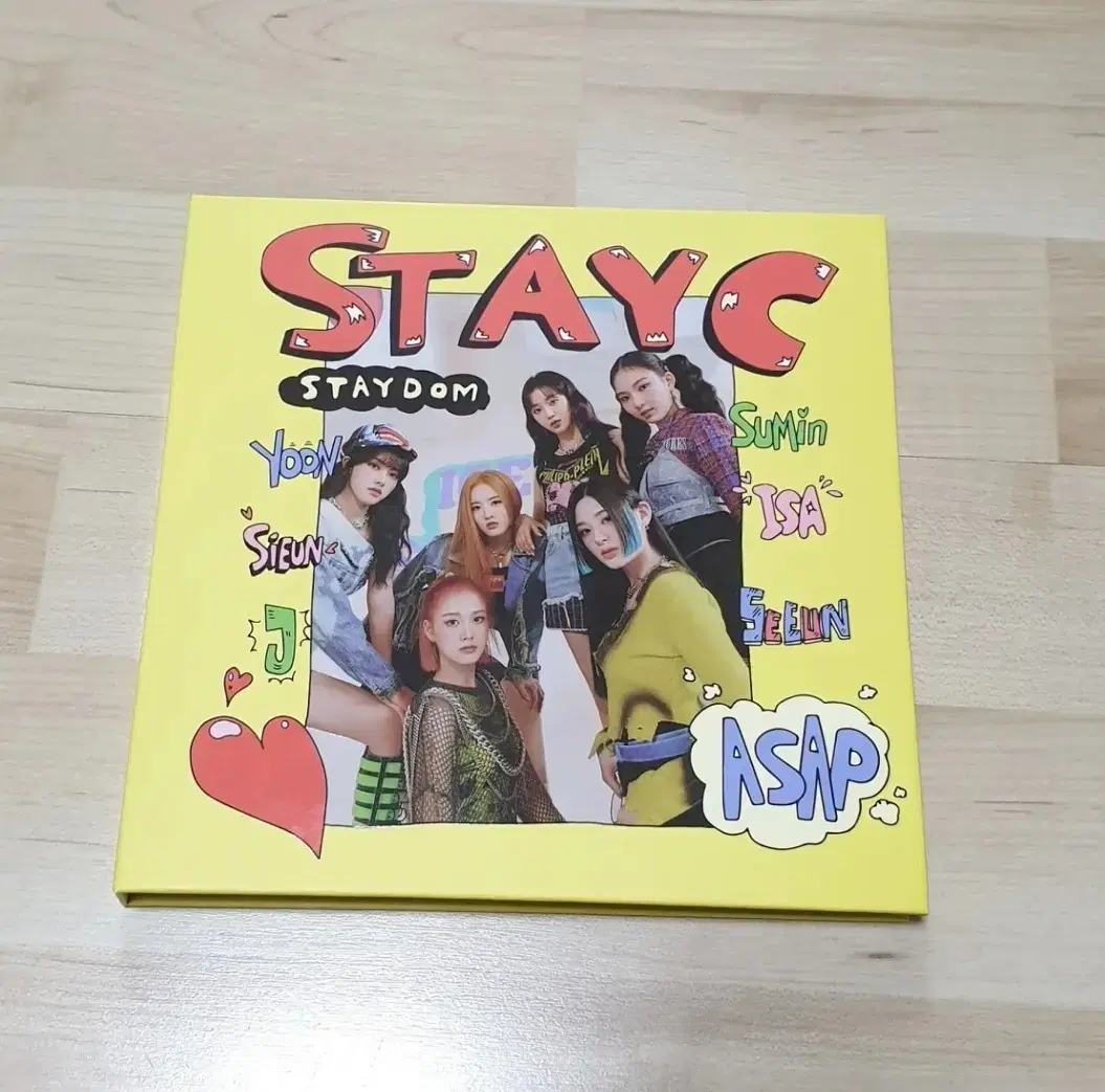 stayc 스테이씨 asap 에이쎕 앨범 전구성