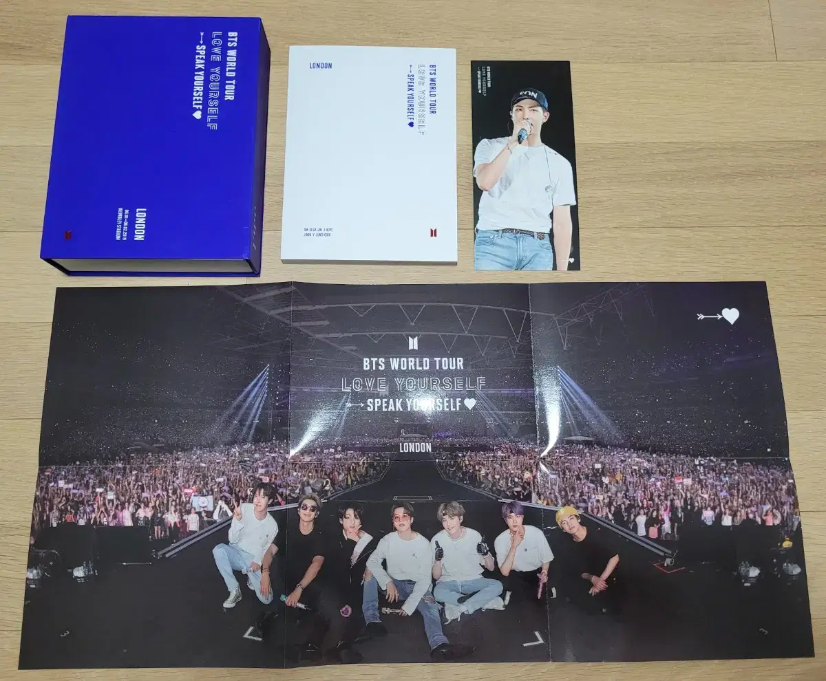 BTS bangtan Wembley London DVD dvd Bookmarked by Jun Nam