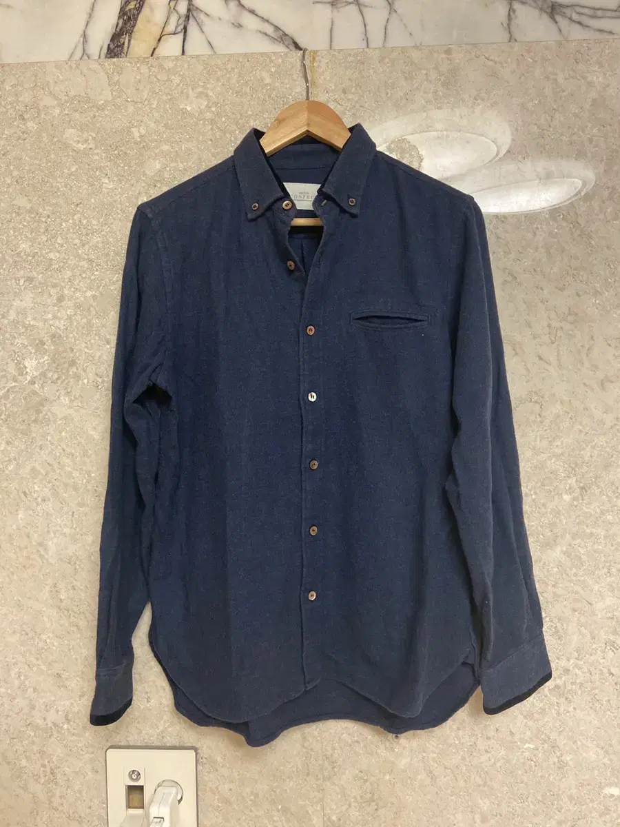 Nestrobe compact velvet shirt CONFECT