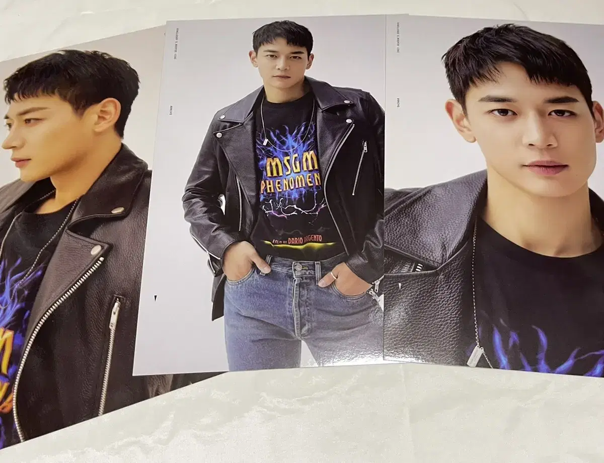 SHINee 2021 seasons greetings A4 poster wts onew Minho