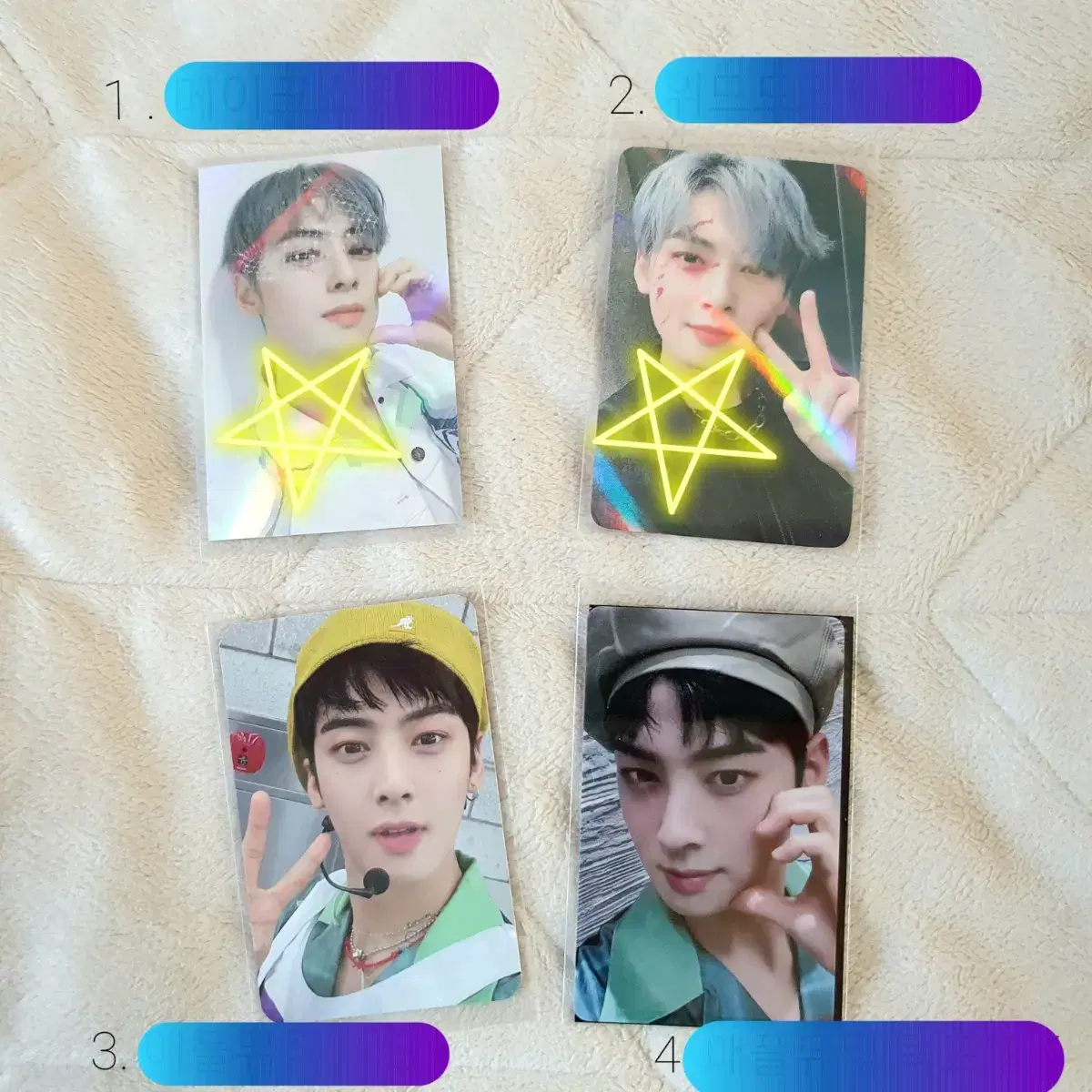 Astro cha eunwoo eunwoo Photocard