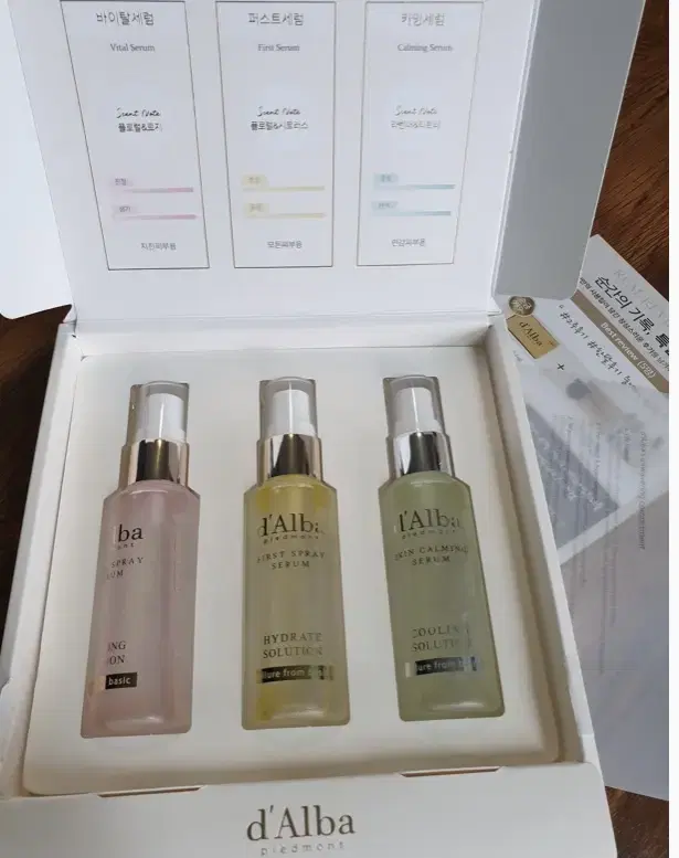 Dalba White Mist Serum Set 