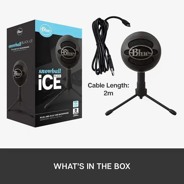 블루 스노우볼 아이스 Blue Snowball USB 콘덴서 마이크