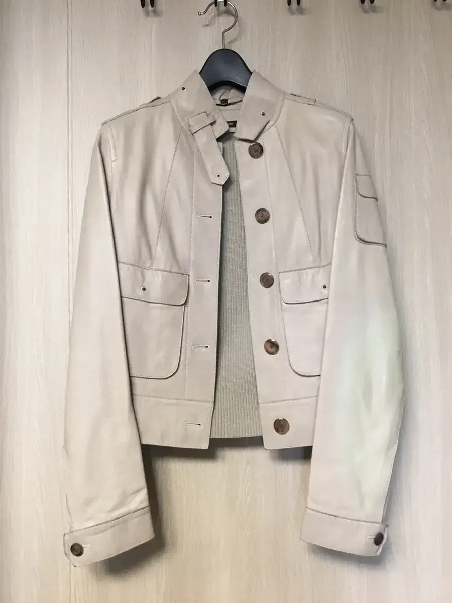 Hugo Boss Sheepskin Knit Jacket 