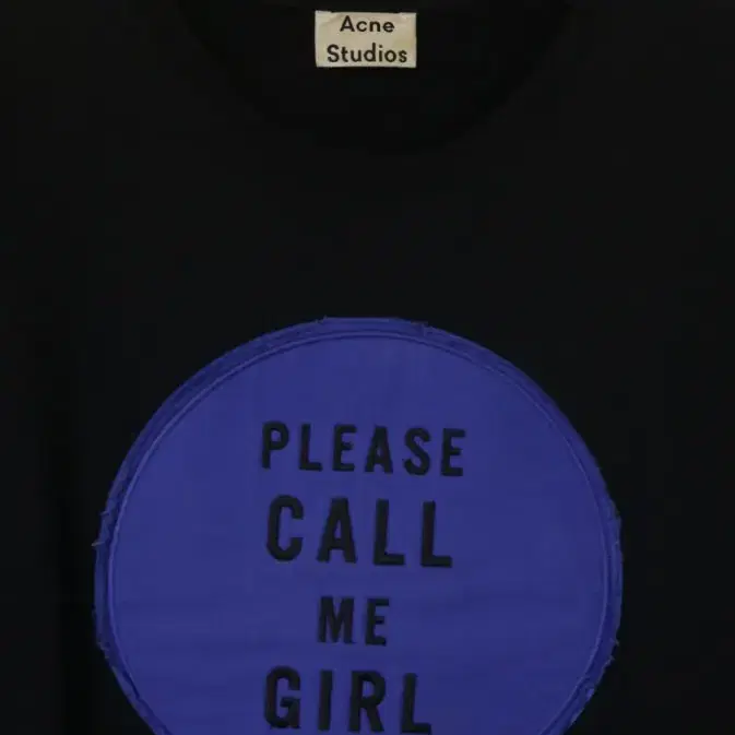 아크네 스웻셔츠 please call me girl