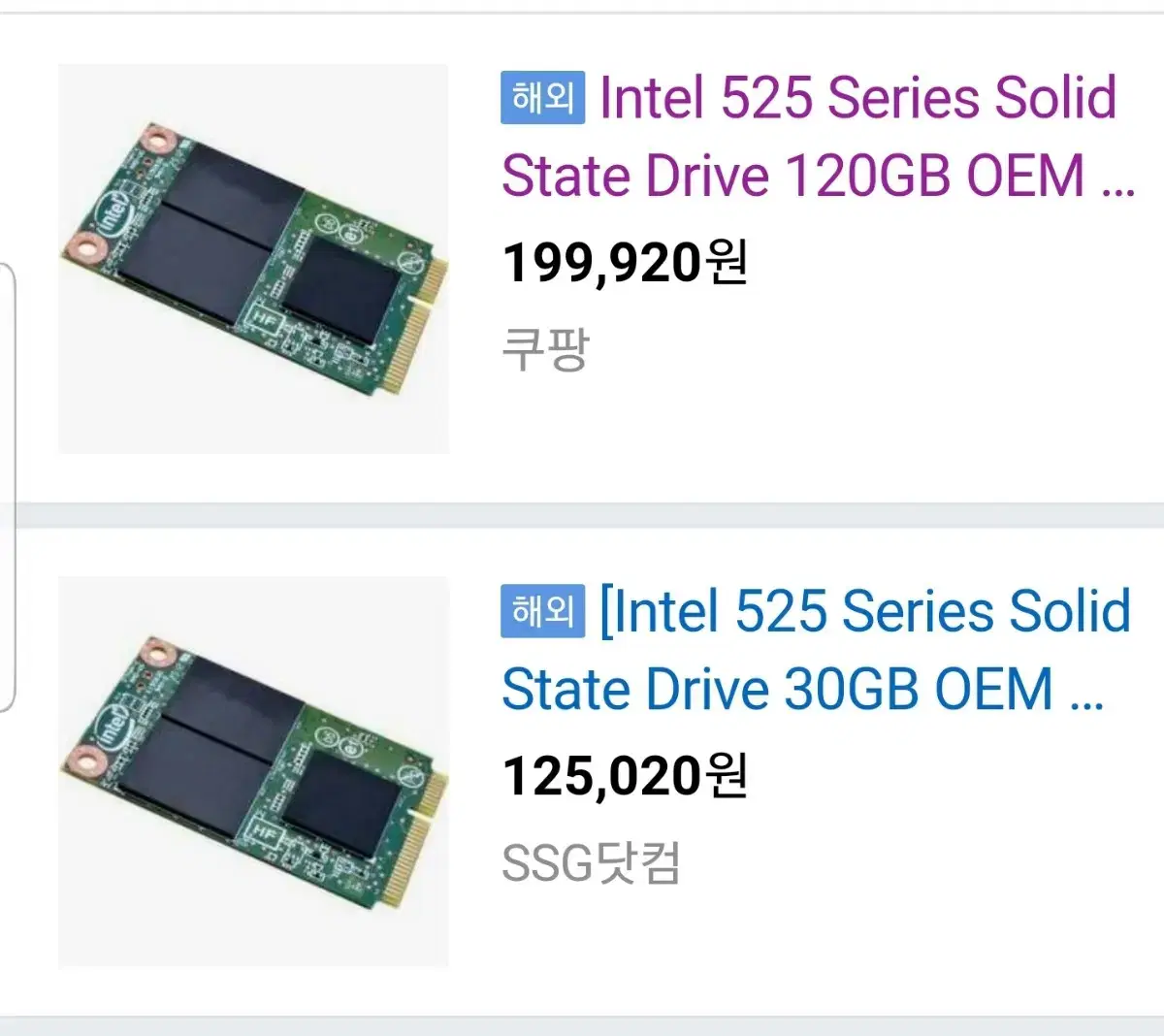 インテル 525シリーズ SSD 120GB OEMパック インテル 525シリーズ SSD 120GB OEMパック