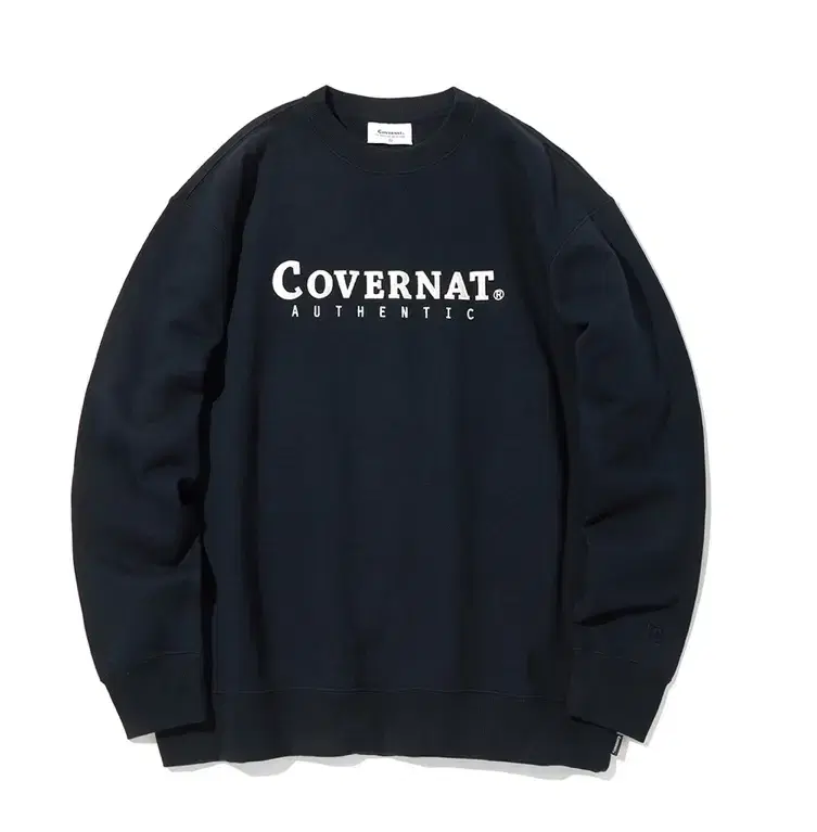 COVERNAT Authentic Logo Man-to-man Navy (CO2000CR02) m