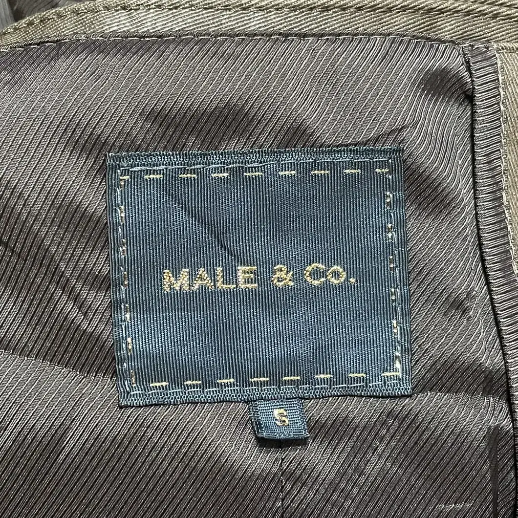 (가격내림). 일본판 MALE &Co 광택 자켓