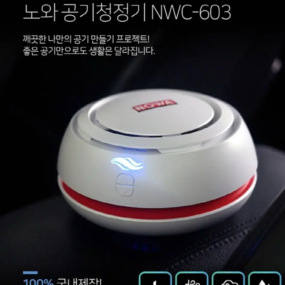 미개봉새제품 노와 공기청정기 NWC-603