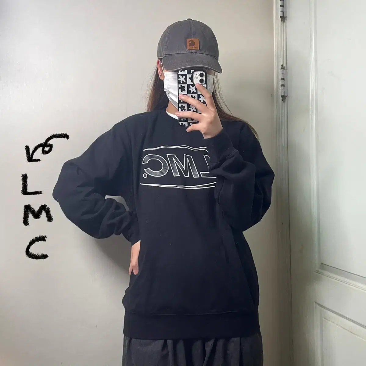 l mc man to man / lmc man to man overlap sweatshirt