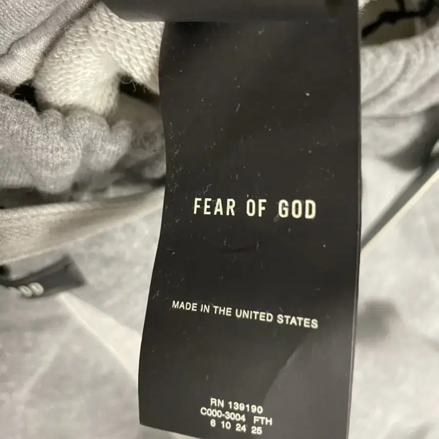 fear of god 6th coresweat pants 헤더그레이 M