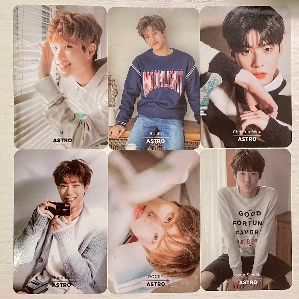 Astro 2017 makestar photocard sells