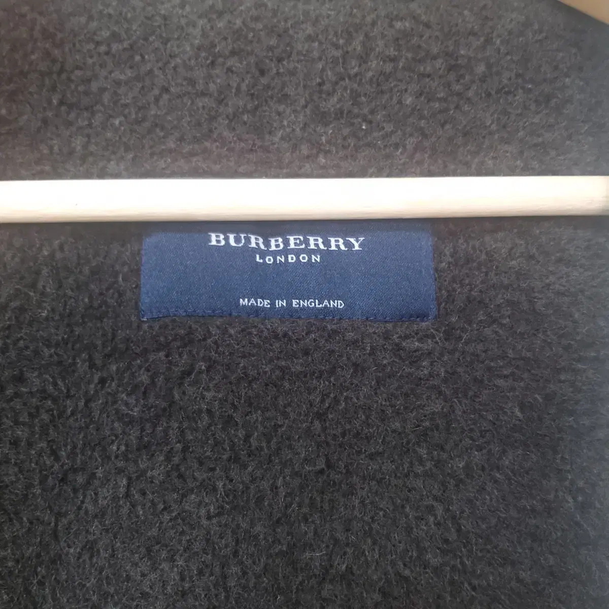 MADE IN ENGLAND BURBERRY 내부 레알양털 코트 M 66