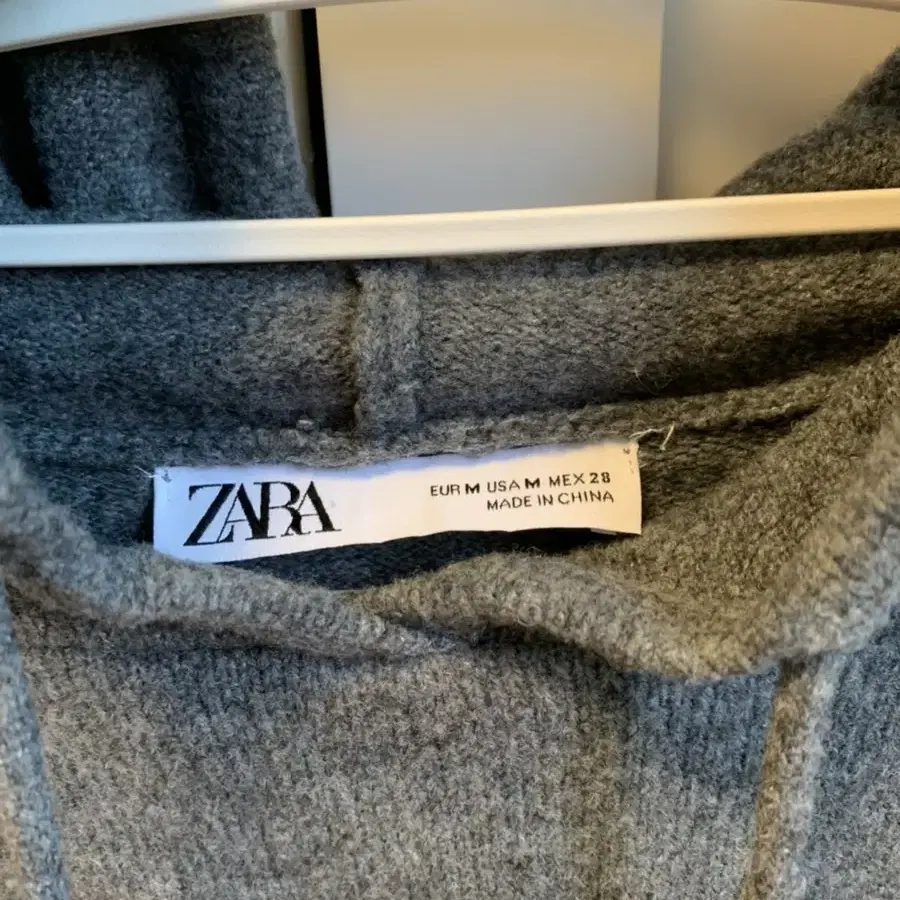 zara 니트후드 