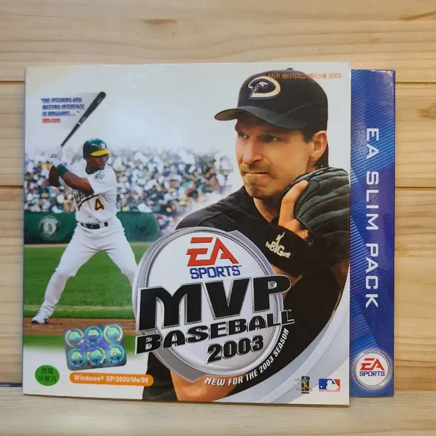 미개봉PC게임 CD MVP BASEBALL2003. 2디스크