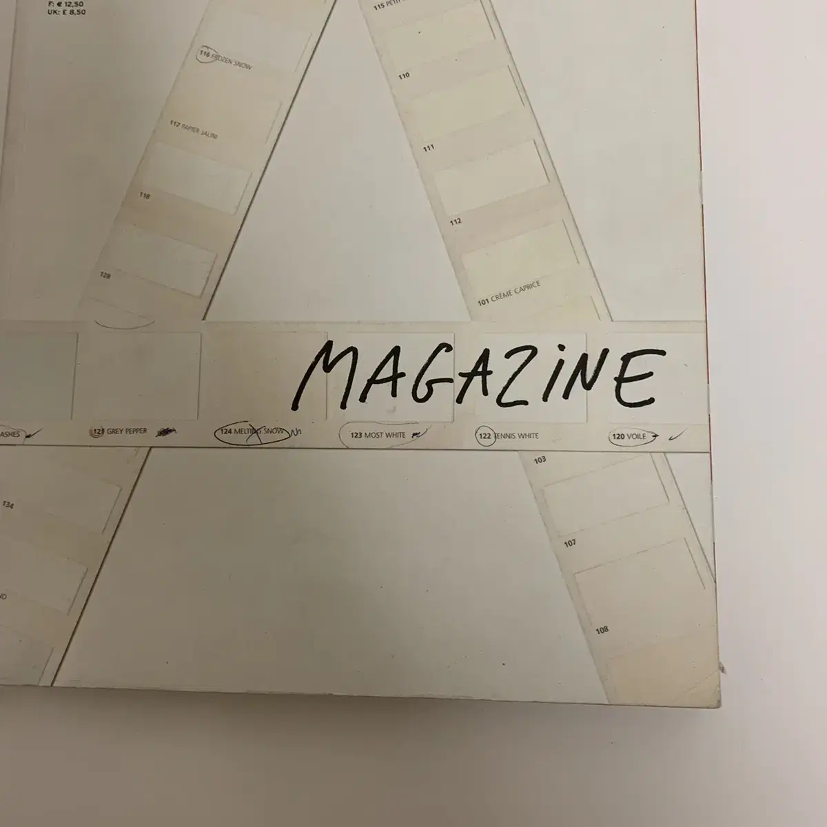 a magazine curated by 메종 마틴 마르지엘라