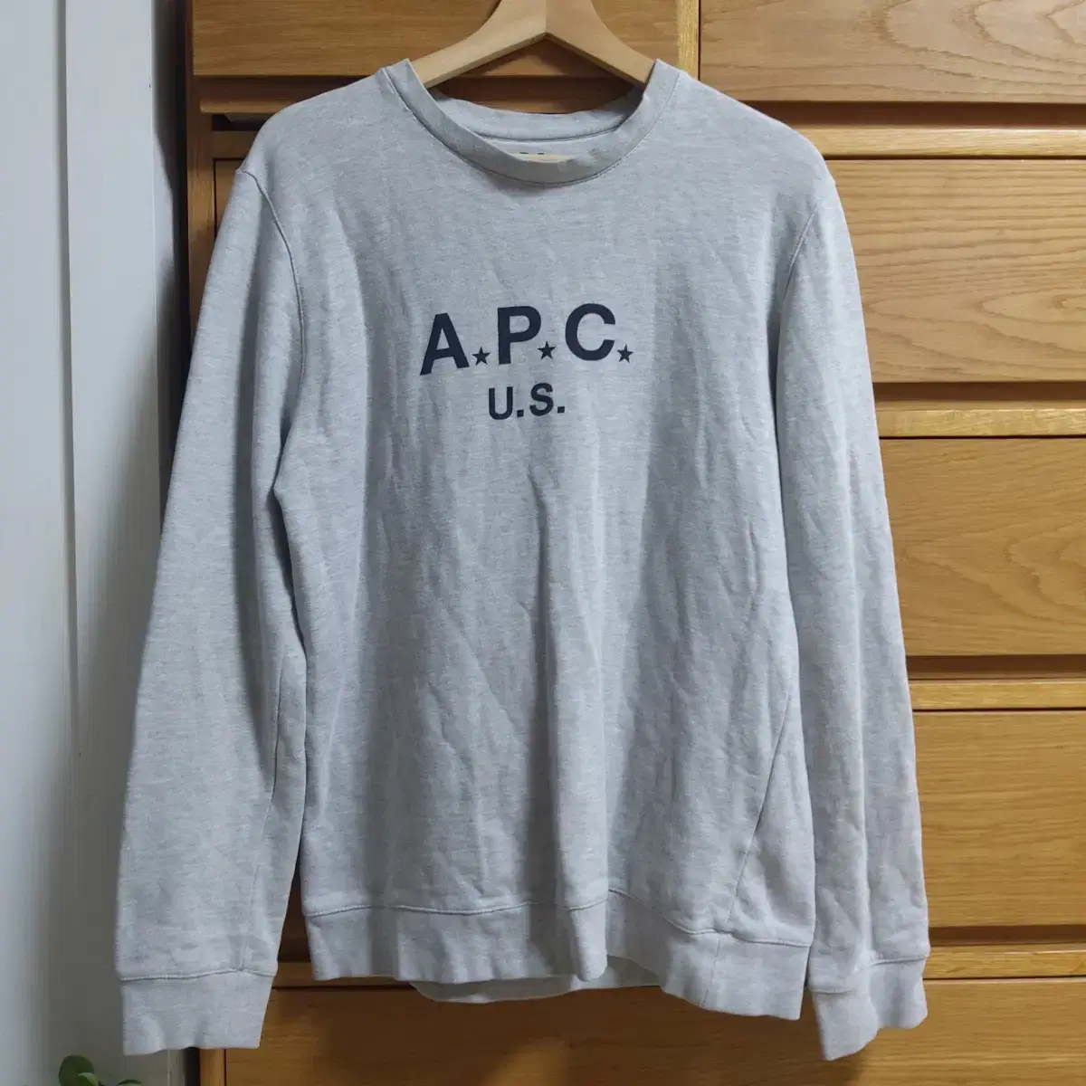 아페쎄 A.P.C U.S. 맨투맨 made in California US