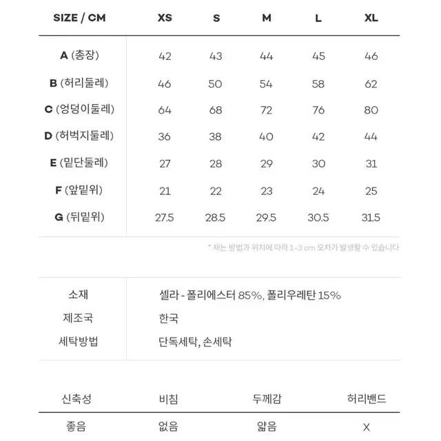 [새상품] 스컬피그 5부 레깅스