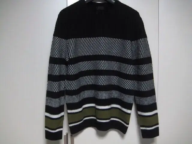 (size 100) Time Homme / Multicolor Block Knit