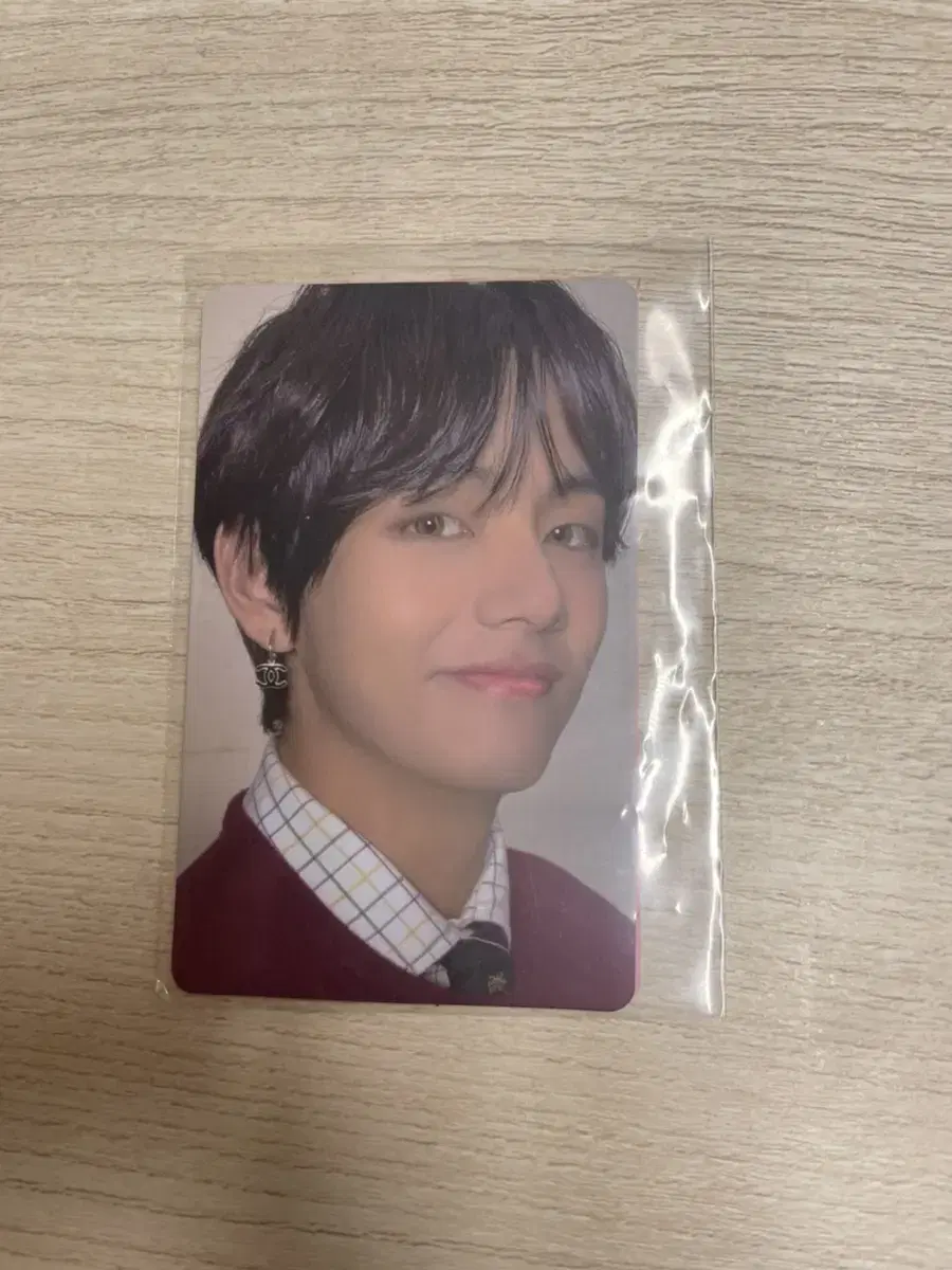 BTS Taehyung album Official Photocard