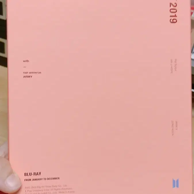 BTS 방탄소년단 2019 메모리즈 블루레이