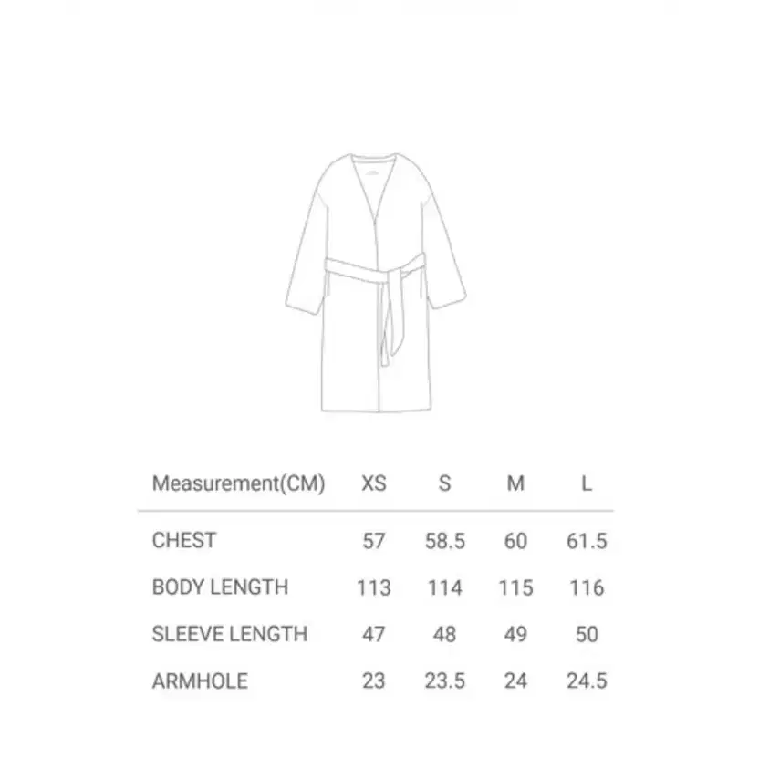 Pure Cashmere 퓨어캐시미어 Robe Coat