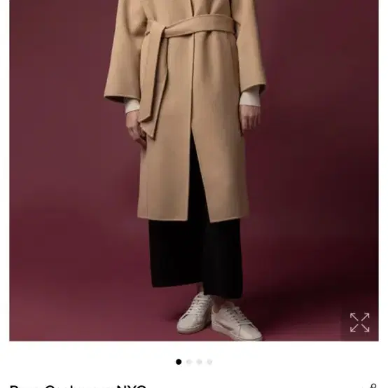 Pure Cashmere 퓨어캐시미어 Robe Coat