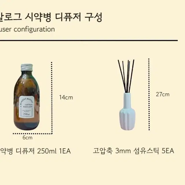 시약병디퓨저 라벤더향 250ml 빈티지인테리어소품 방향제 냄새제거