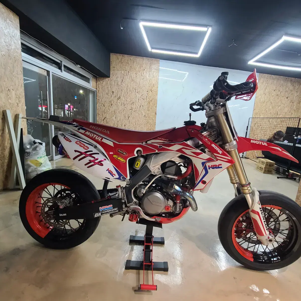 최강모타드 풀튜닝 2013  crf450r 판매합니다