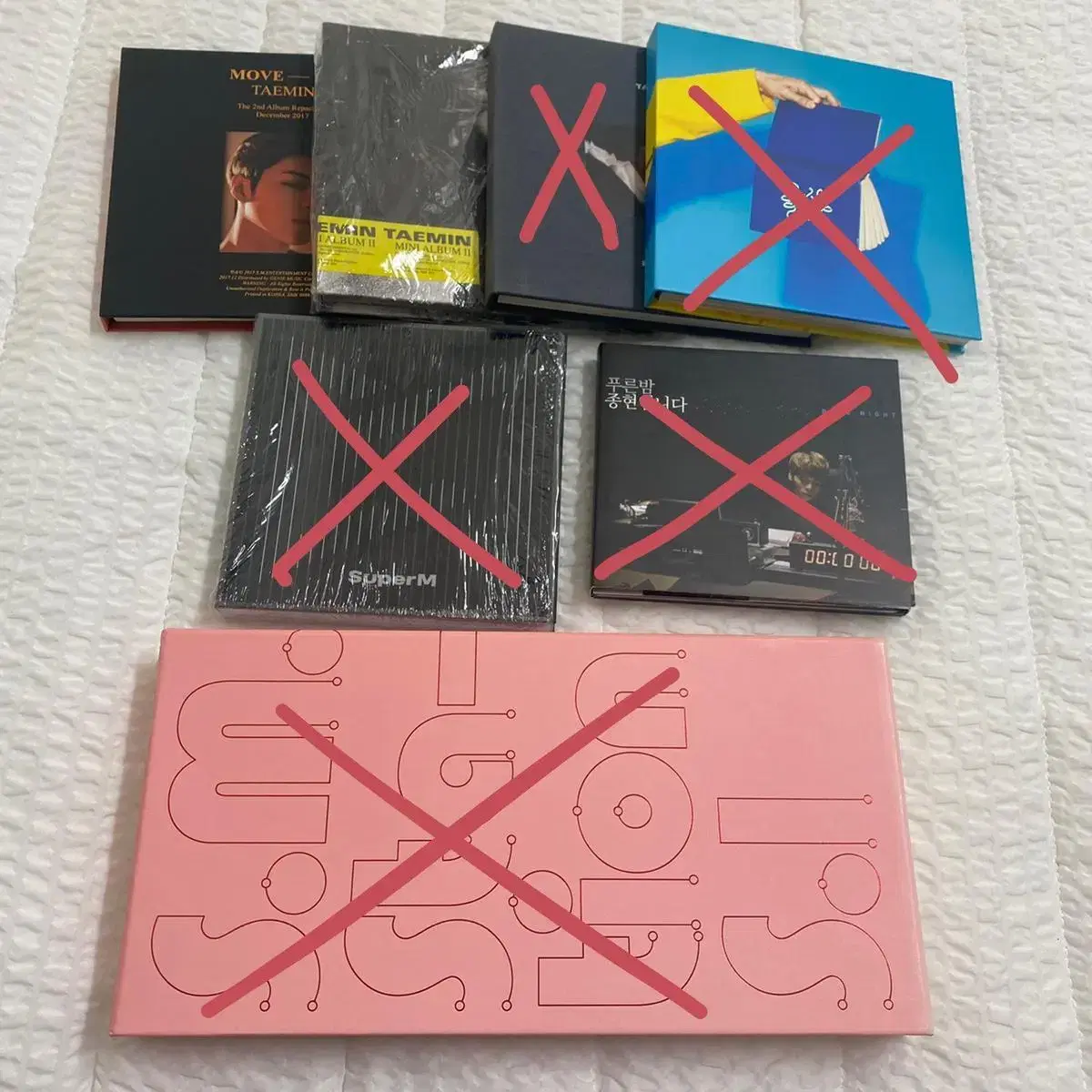 Taemin, Jonghyun, SuperM, BlueBomb, SM STATION album sells