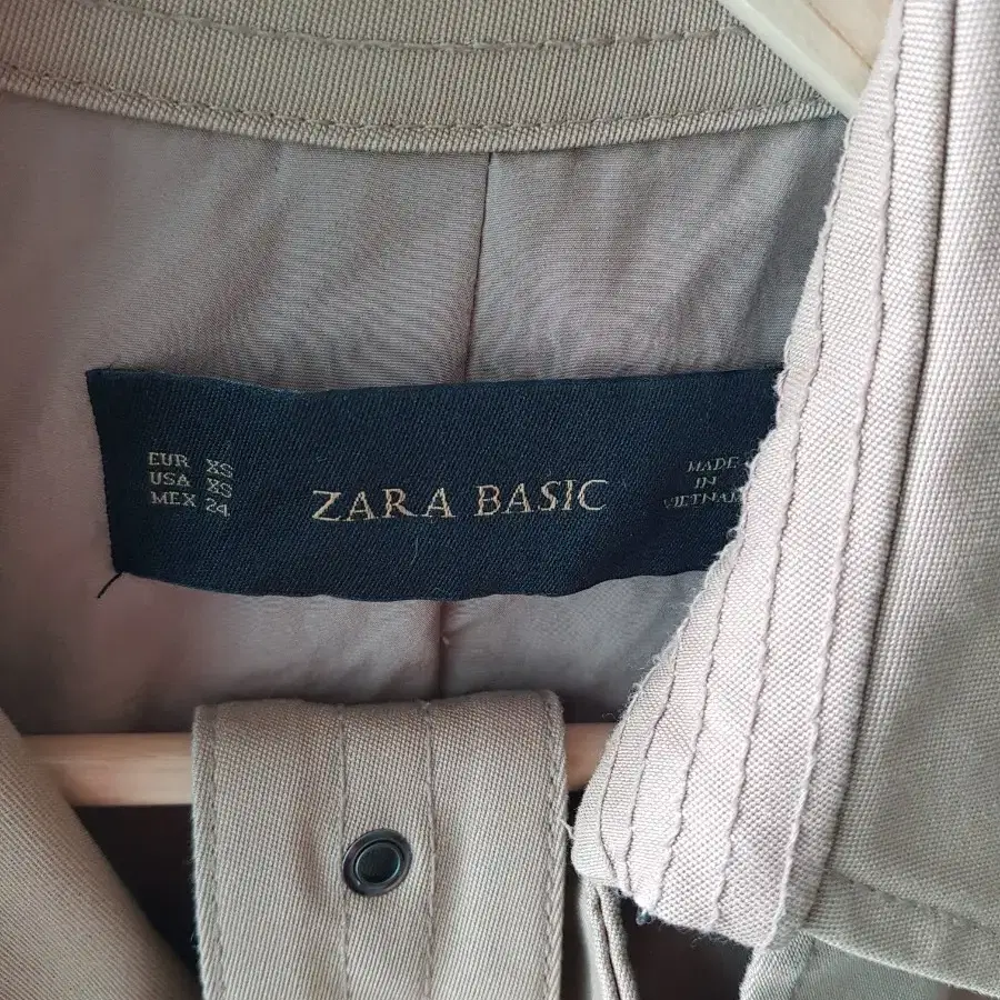 ZARA 자라 트렌치코트 XS/55사이즈 (진베이지)