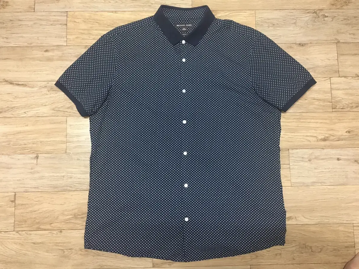 Michael Kors Dot Pattern Shirt XL