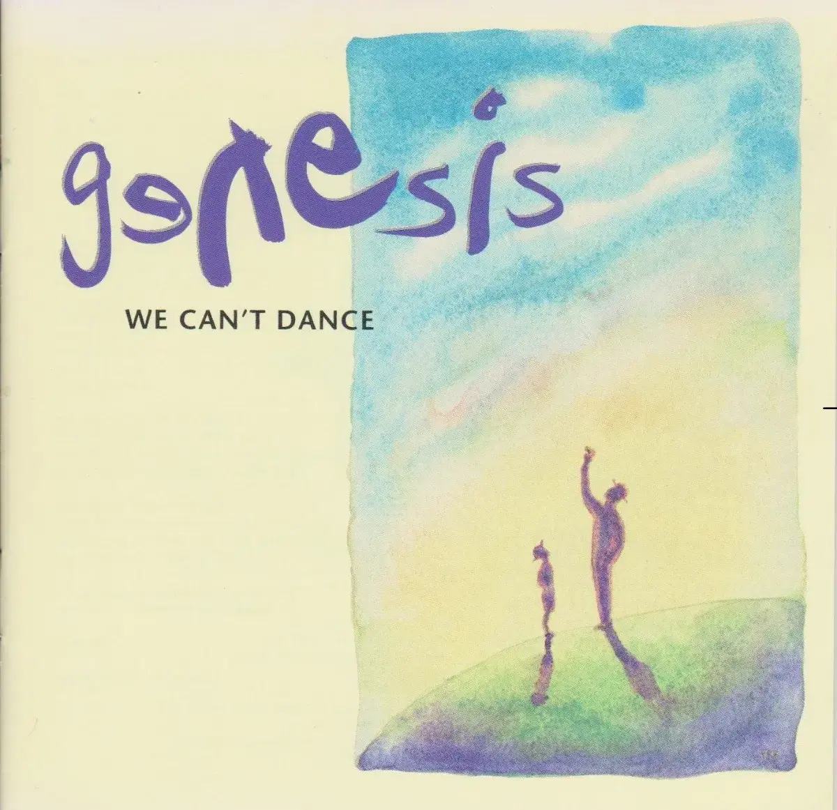 제네시스 We Can't Dance 앨범 시디 CD