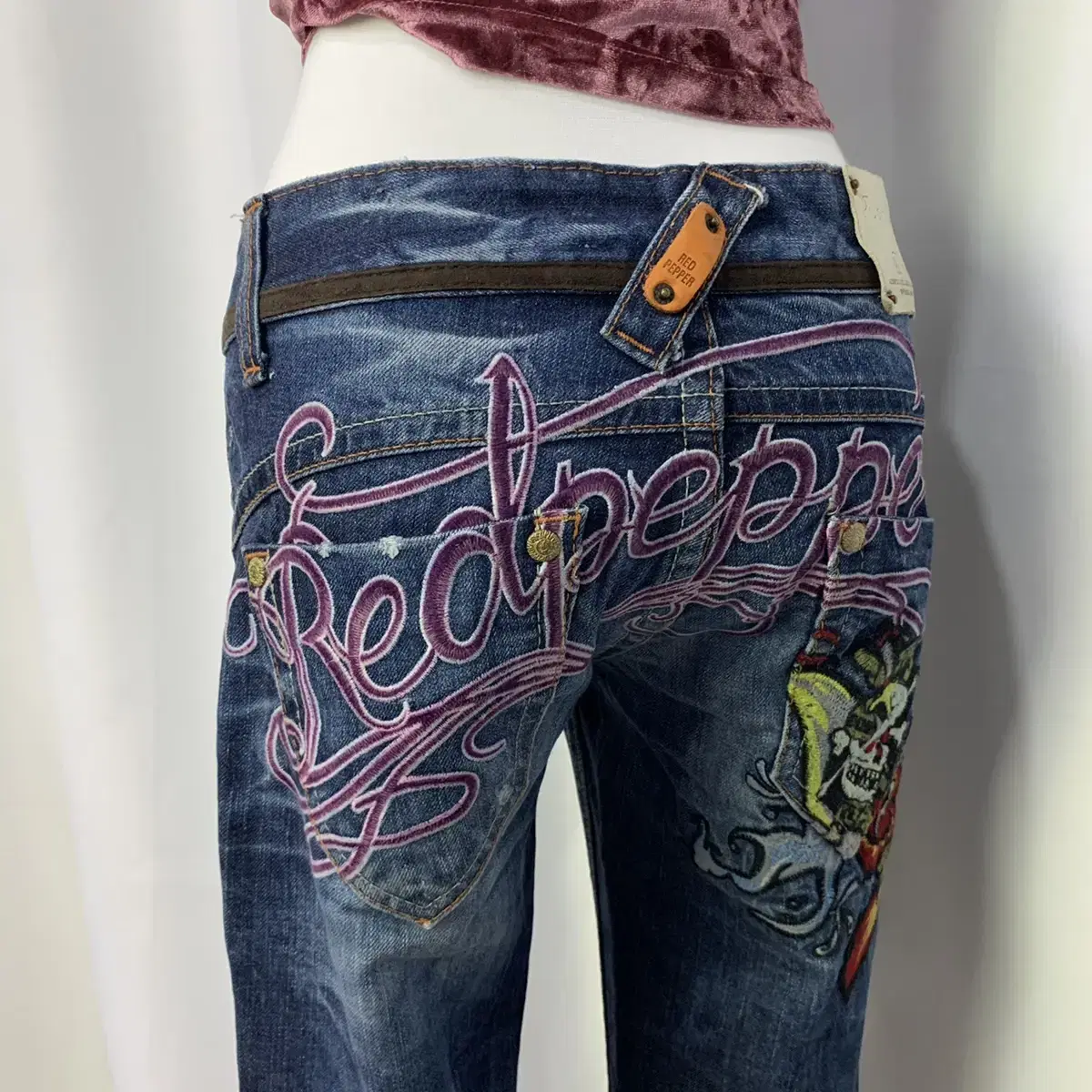 필파랑) 레드페퍼 부츠컷 y2k REDPEPPER JEANS 빈티지